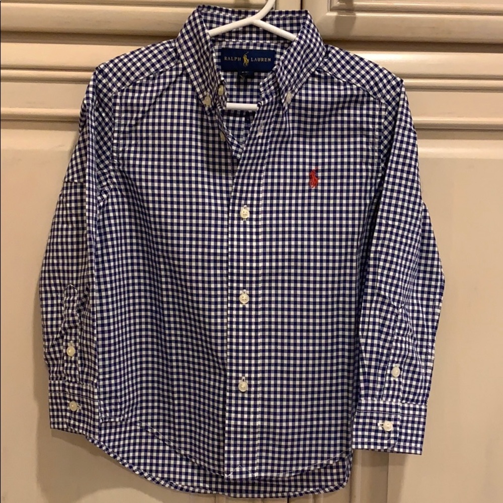 Polo Ralph Lauren gingham button-down shirt